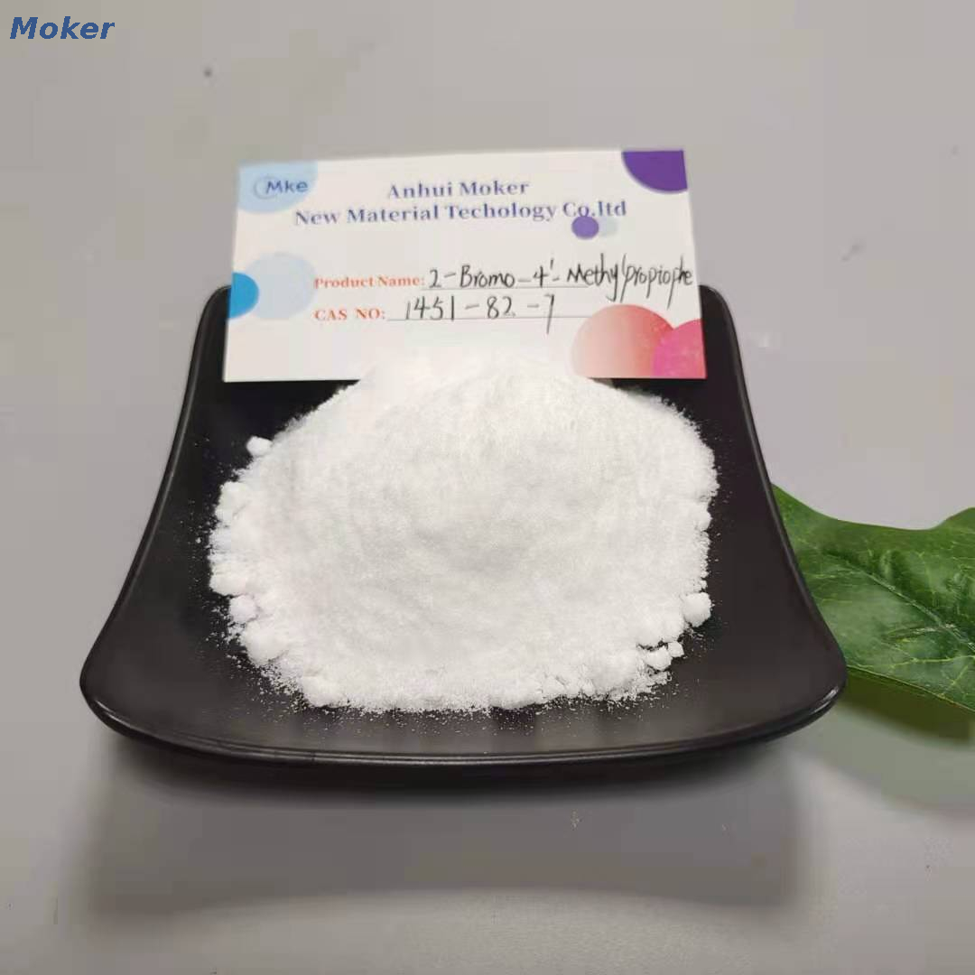 China Hersteller CAS 1451-82-7 weißes kristallines Pulver 2-Brom-4-Methylpropiophenon mit hoher Reinheit