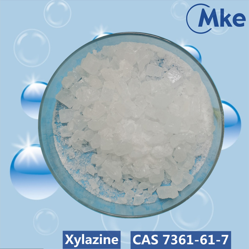 Pharmazeutische Chemikalien Xylazin-Kristalle Xylazinpulver Xylazin CAS 7361-61-7 mit sicherer Lieferung