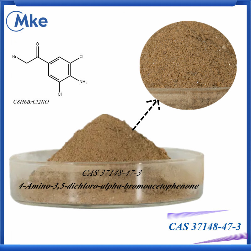 Hochwertiges 4-Amino-3,5-Dichlorphenacylbromid CAS 37148-47-3